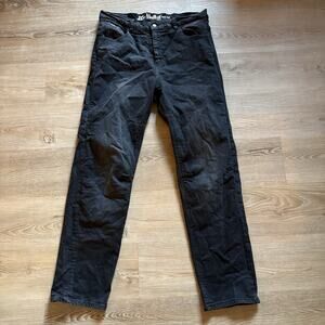 Bull-it Straight Covec Black Denim Motorcycle Jeans Men’s 36R